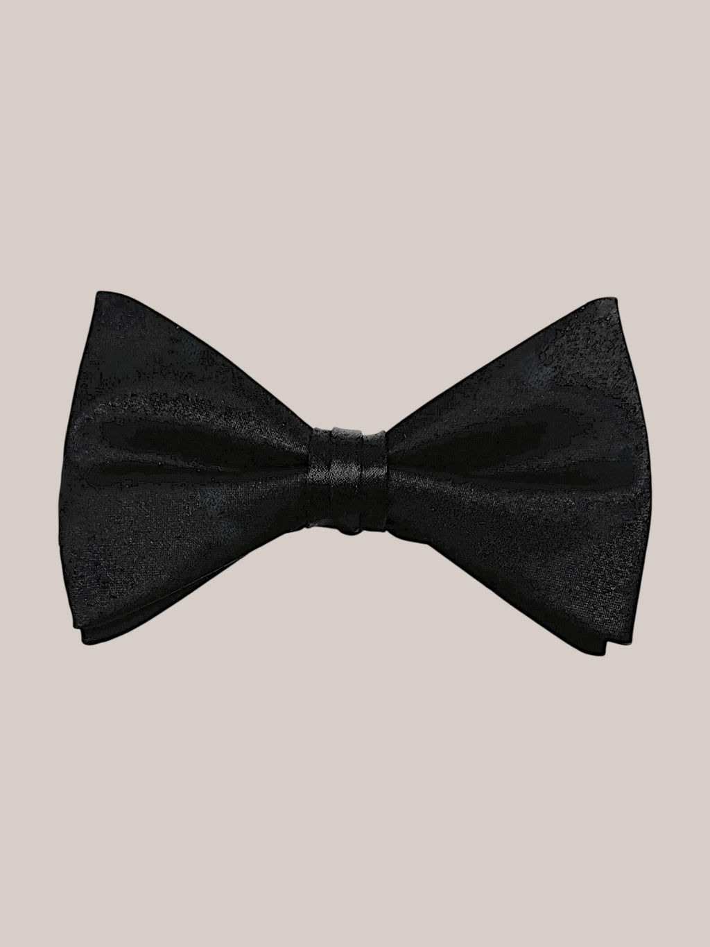 Silk Black Bow Tie