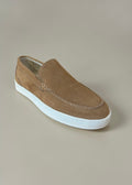 Suede Sneaker Loafers in Sigarro