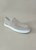 Suede Sneaker Loafers in Sand