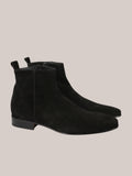 Suede Black Boot