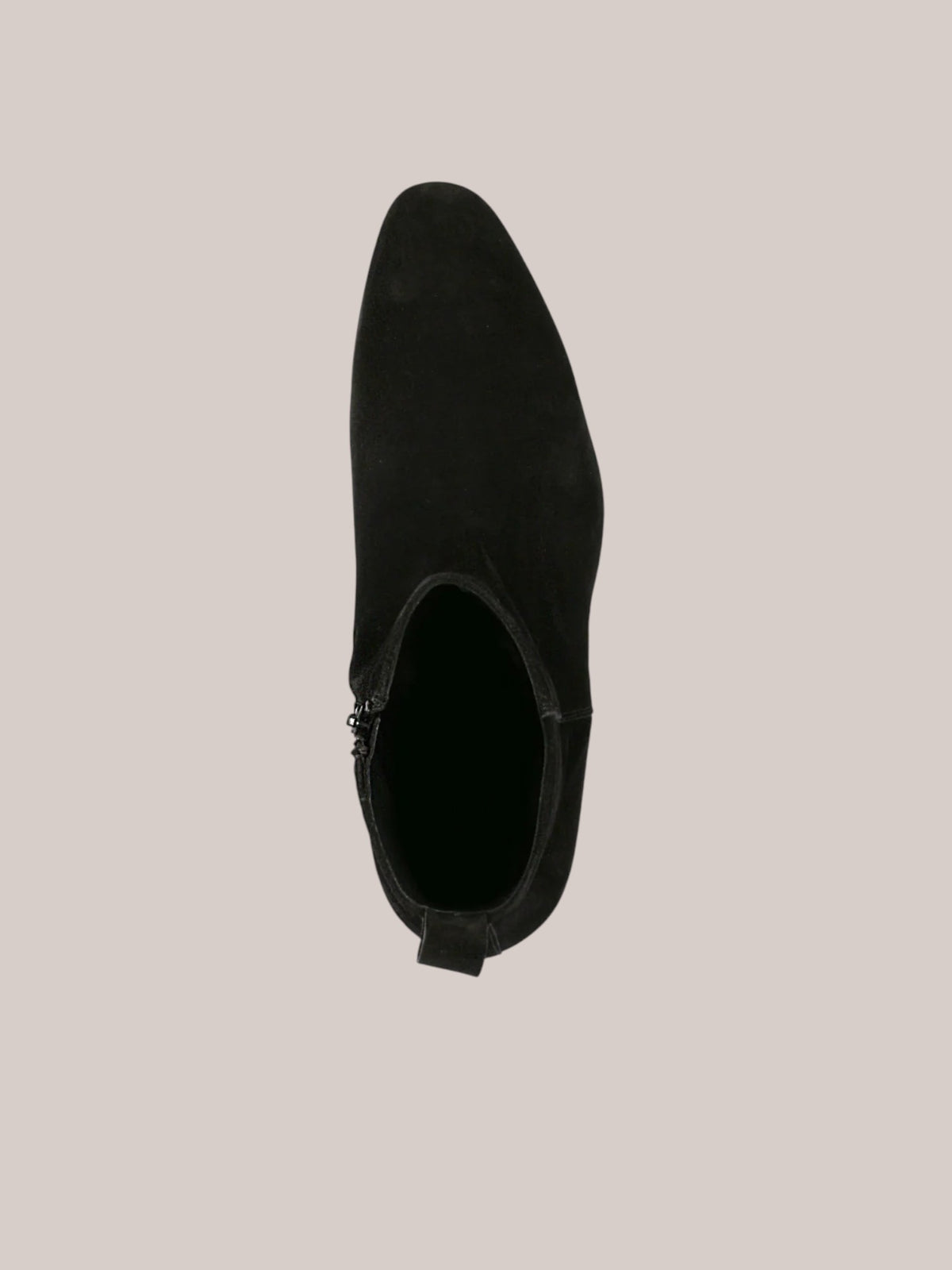Suede Black Boot