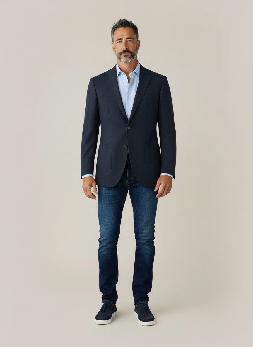 Navy Sports Jacket