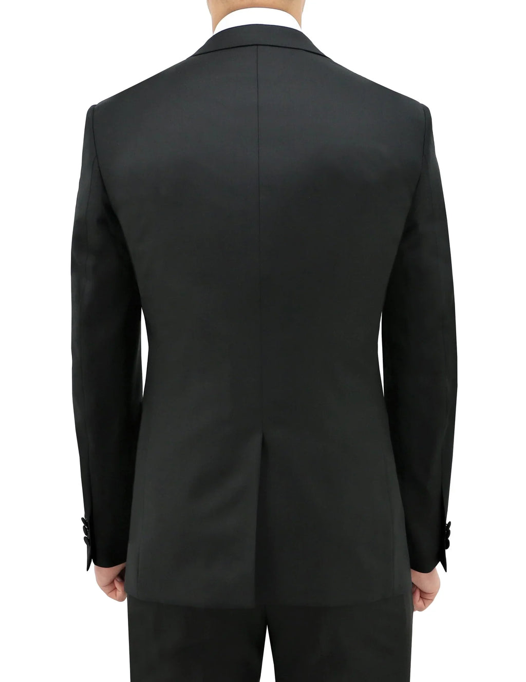 Allebasi Black Peak Lapel Dinner Suit