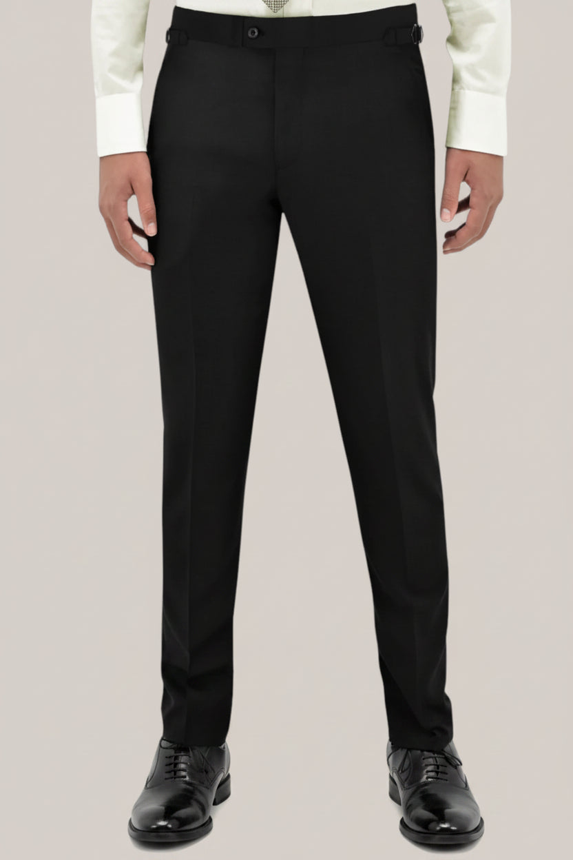 Black Trouser with Side Buckle