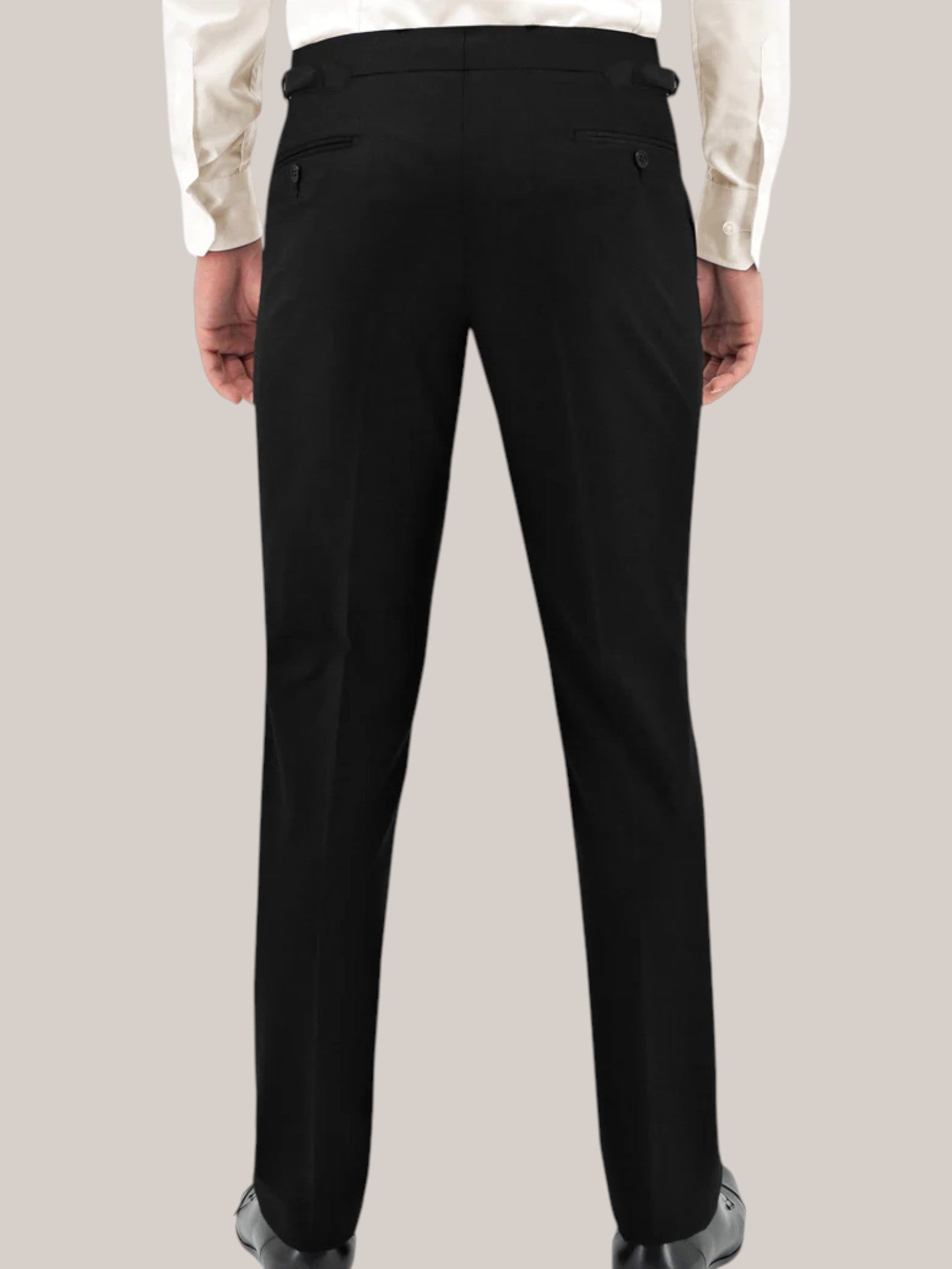 Black Trouser with Side Buckle