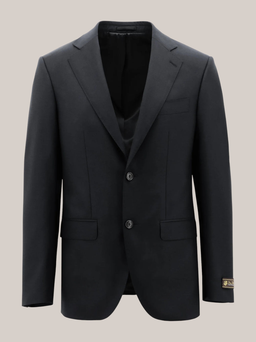 Black Super 150'S Suit