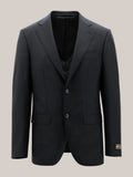 Black Super 150'S Suit