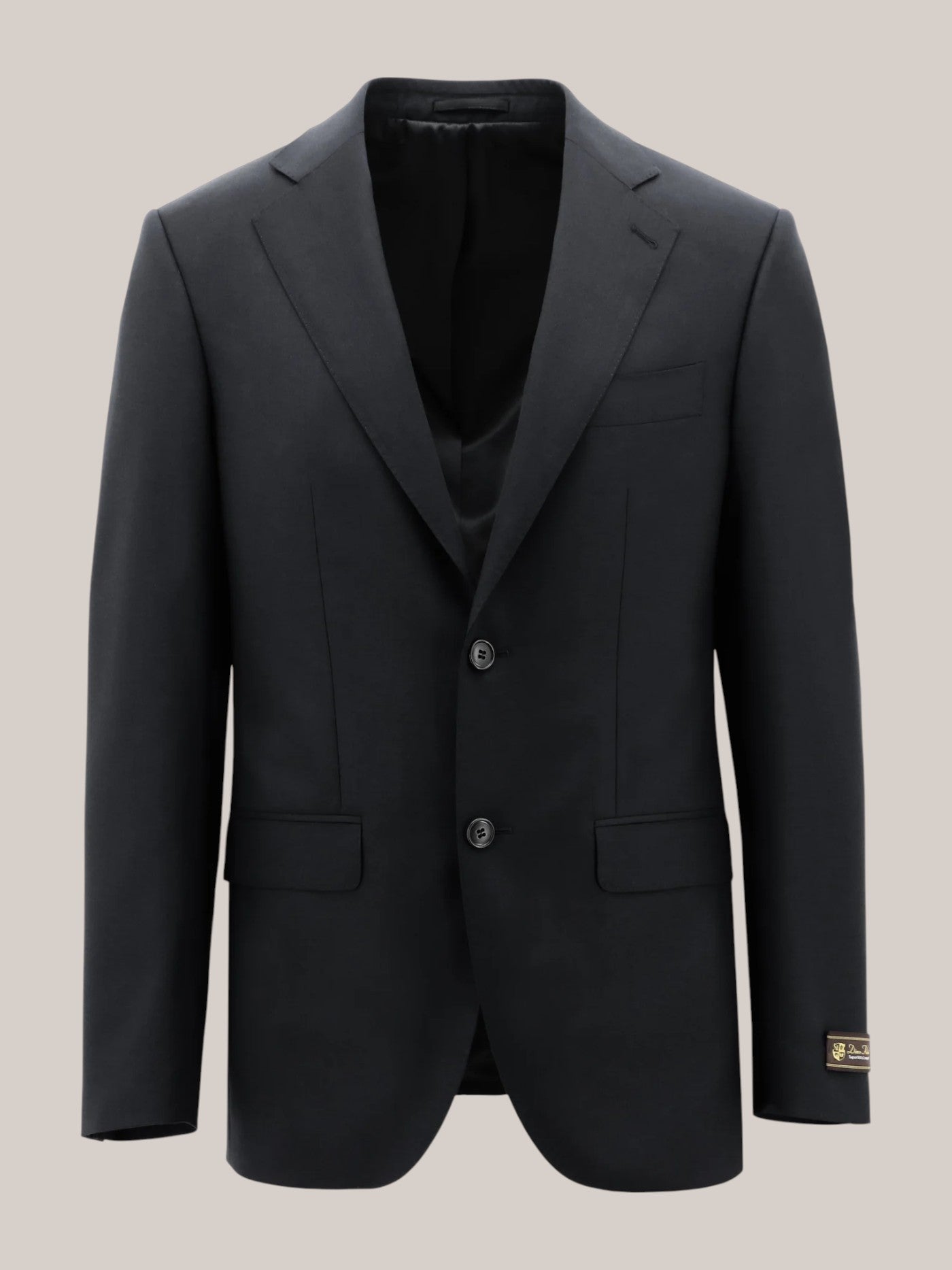 Black Super 150'S Suit