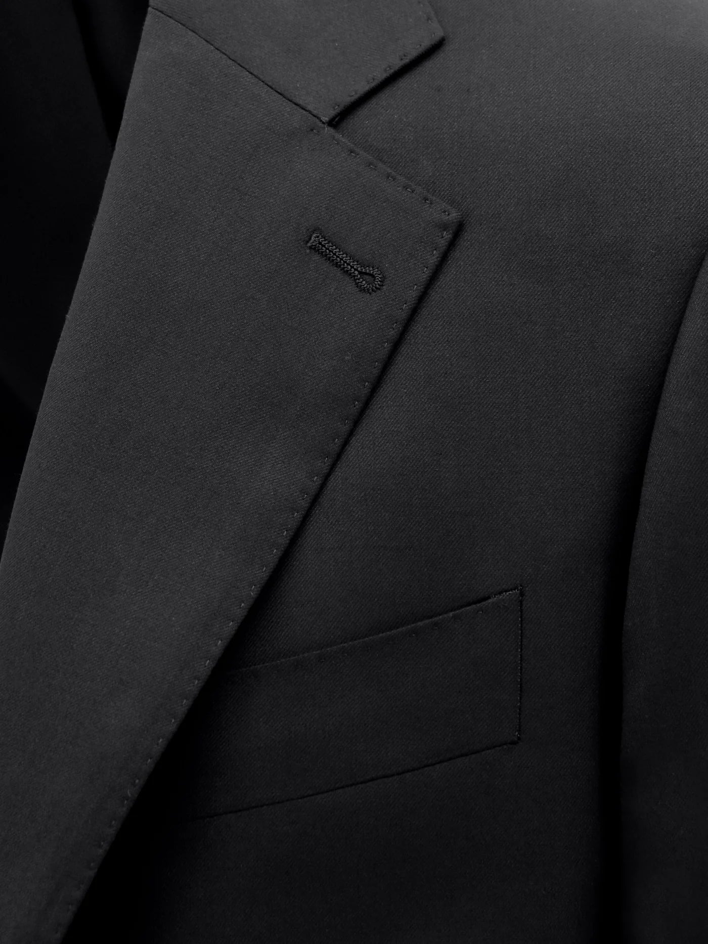 Black Super 150'S Suit