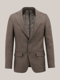 Brown French Linen Jacket