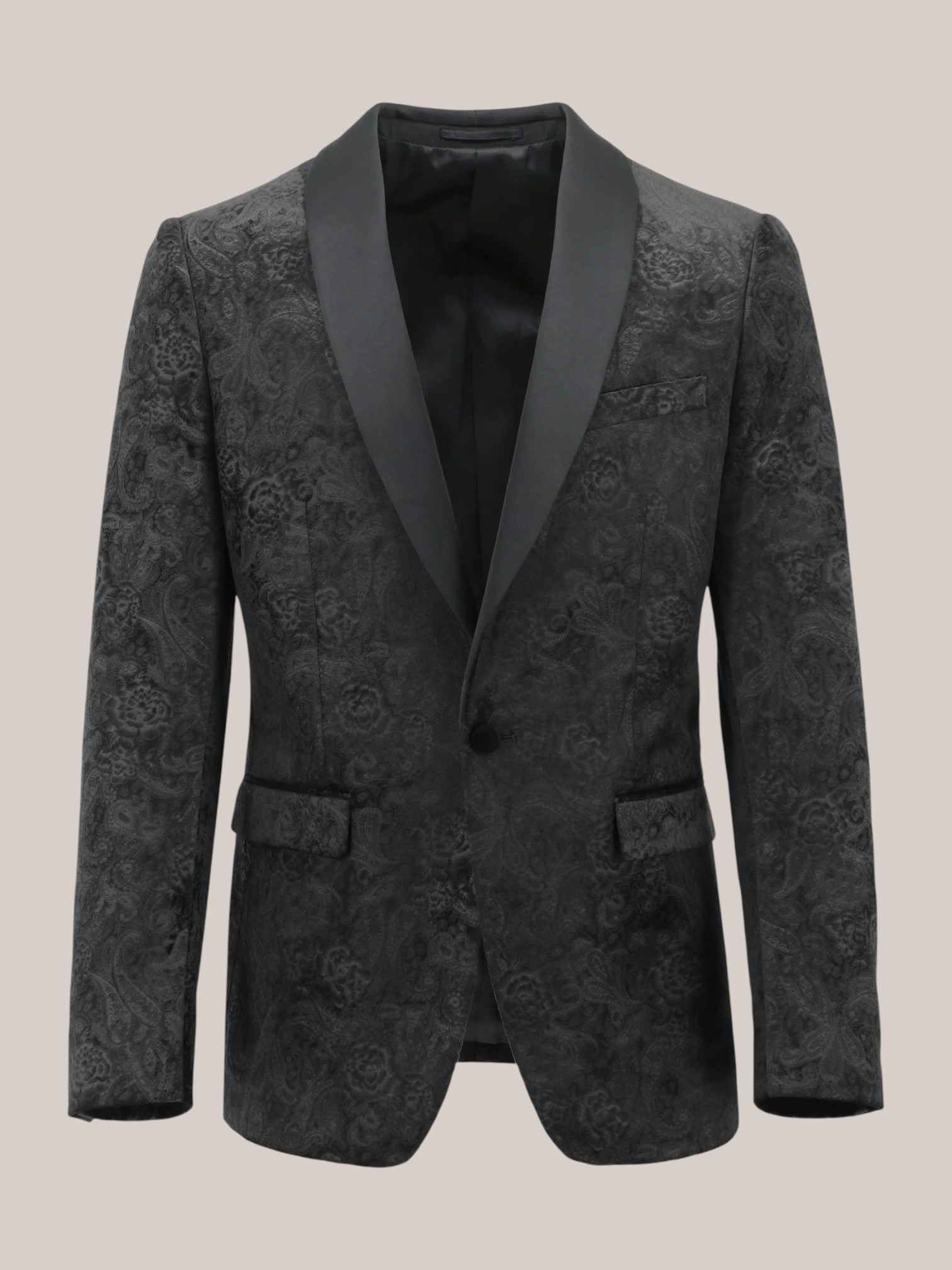 Velvet Printed Dinner Jacket