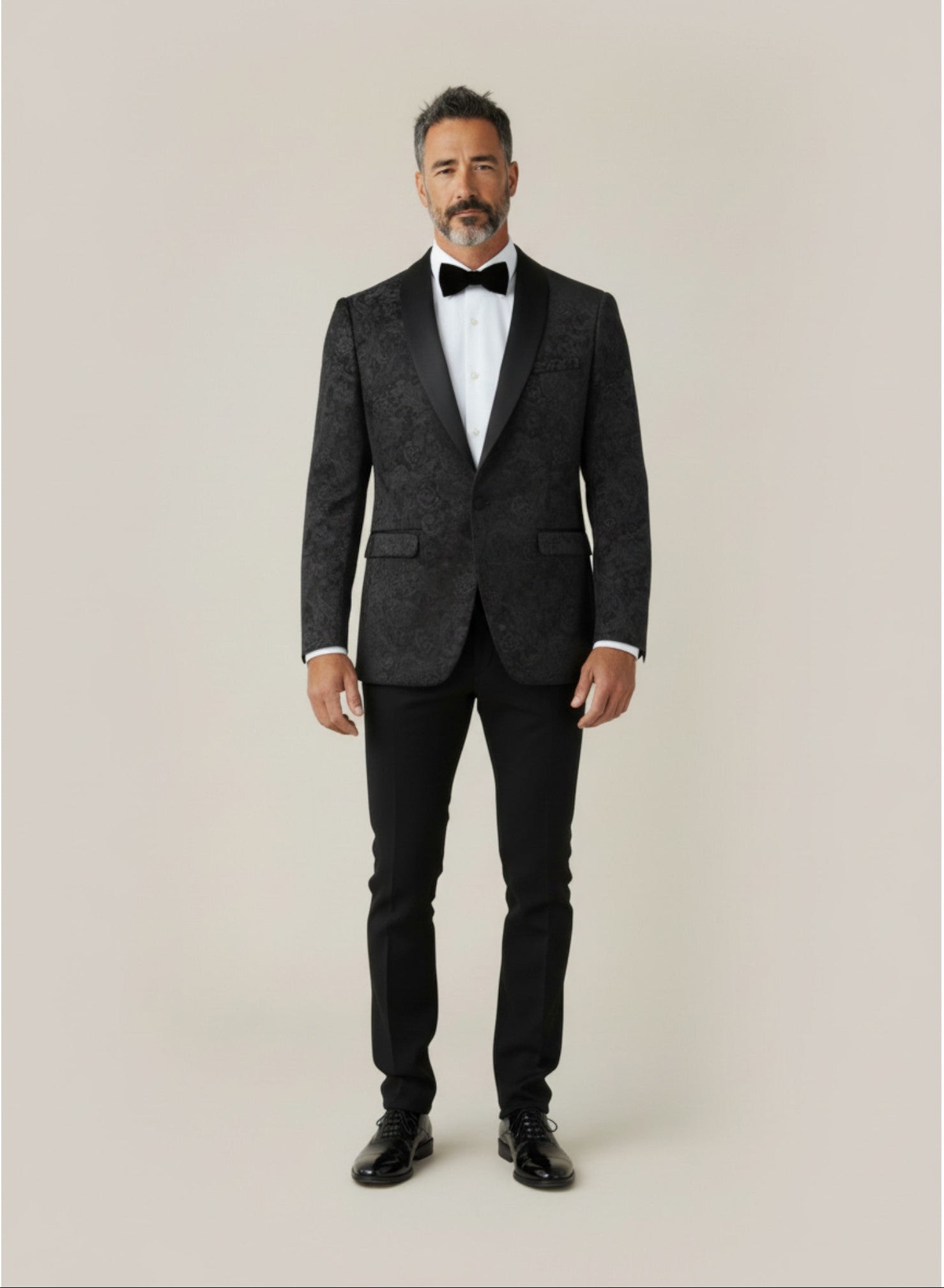 Velvet Printed Dinner Jacket