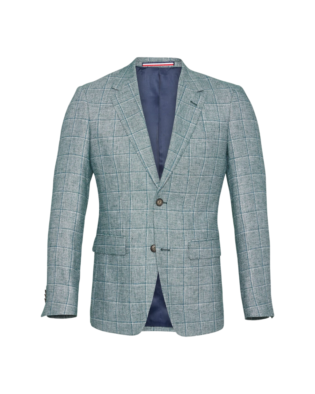 Allebasi Green Chequered Sports Jacket